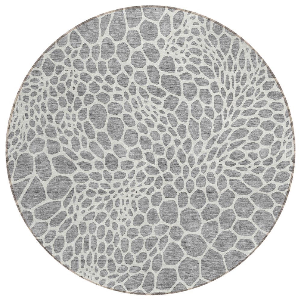 Chantille ACN919 Gray 8' x 8' Rug. Picture 1