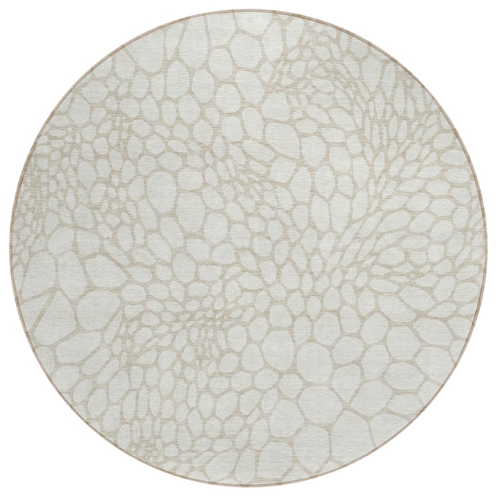 Chantille ACN919 Ivory 8' x 8' Rug. Picture 1