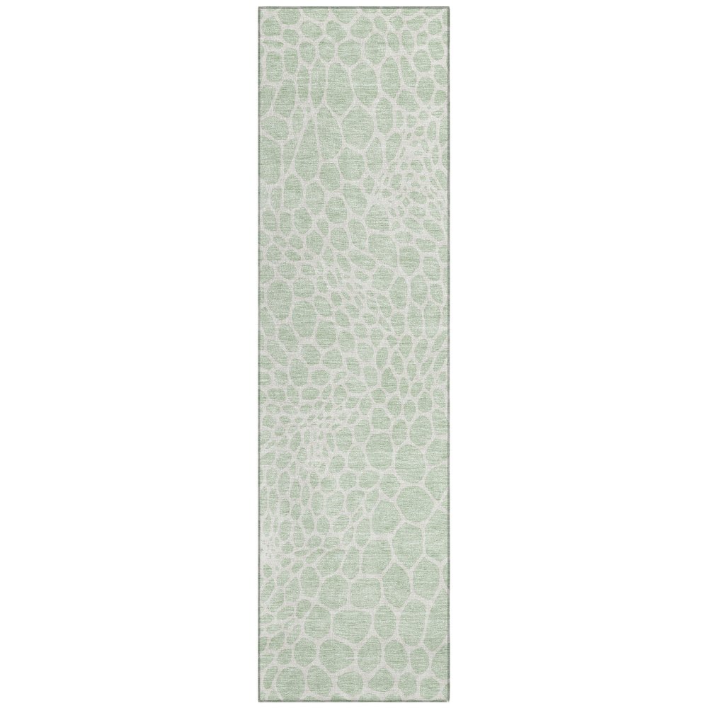 Chantille ACN919 Green 2'3" x 7'6" Rug. Picture 1