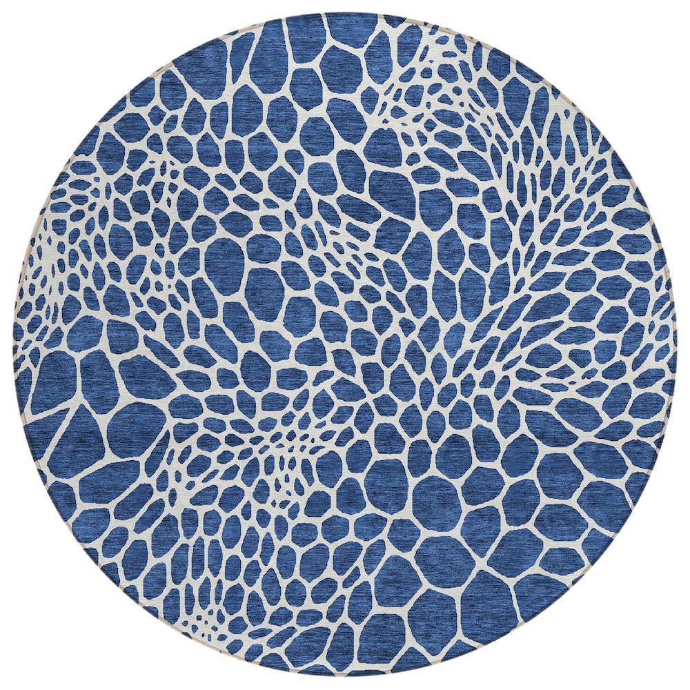 Chantille ACN919 Blue 8' x 8' Rug. Picture 1