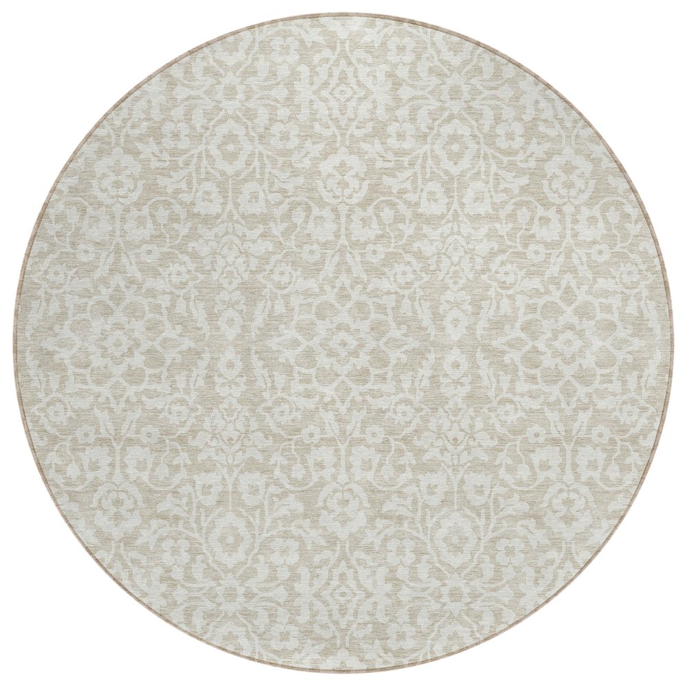 Chantille ACN920 Brown 8' x 8' Rug. Picture 1