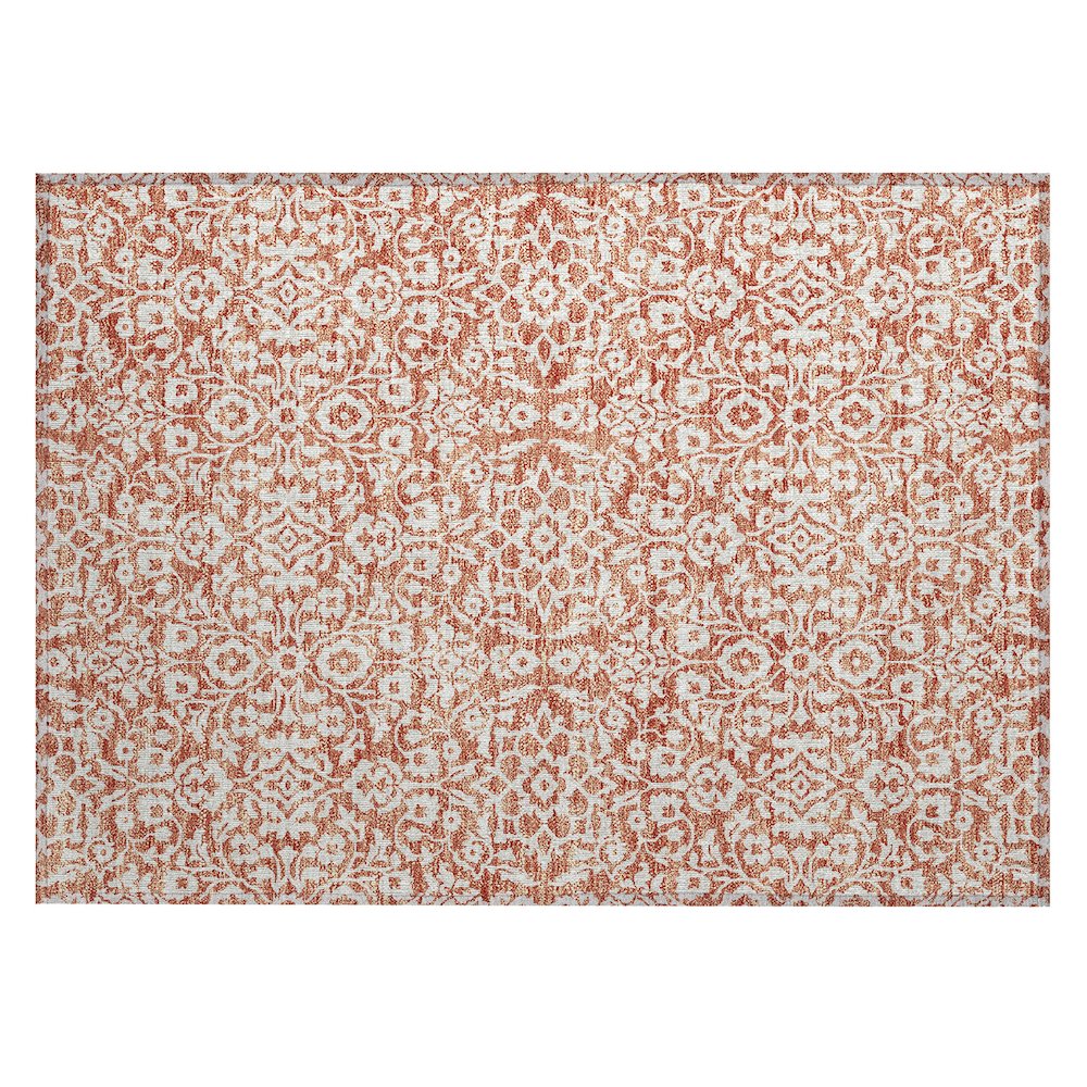 Chantille ACN920 Orange 1'8" x 2'6" Rug. Picture 1