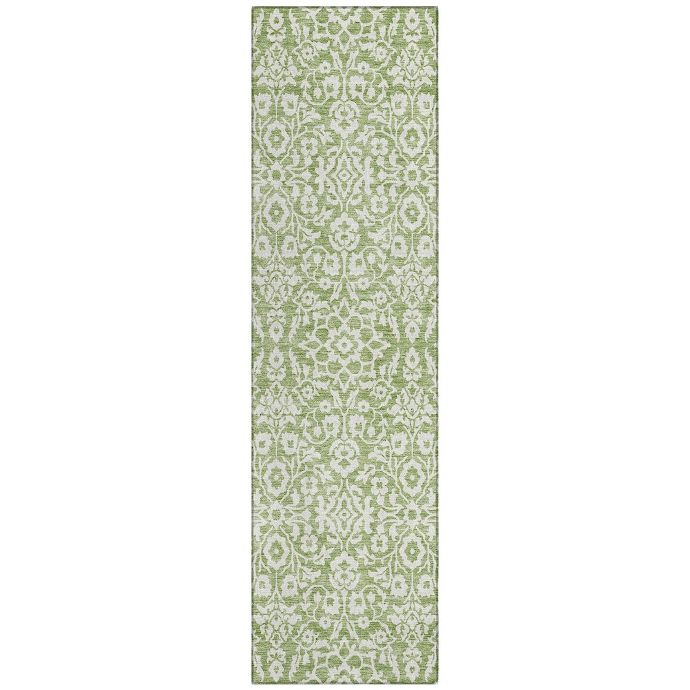 Chantille ACN920 Green 2'3" x 7'6" Rug. Picture 1