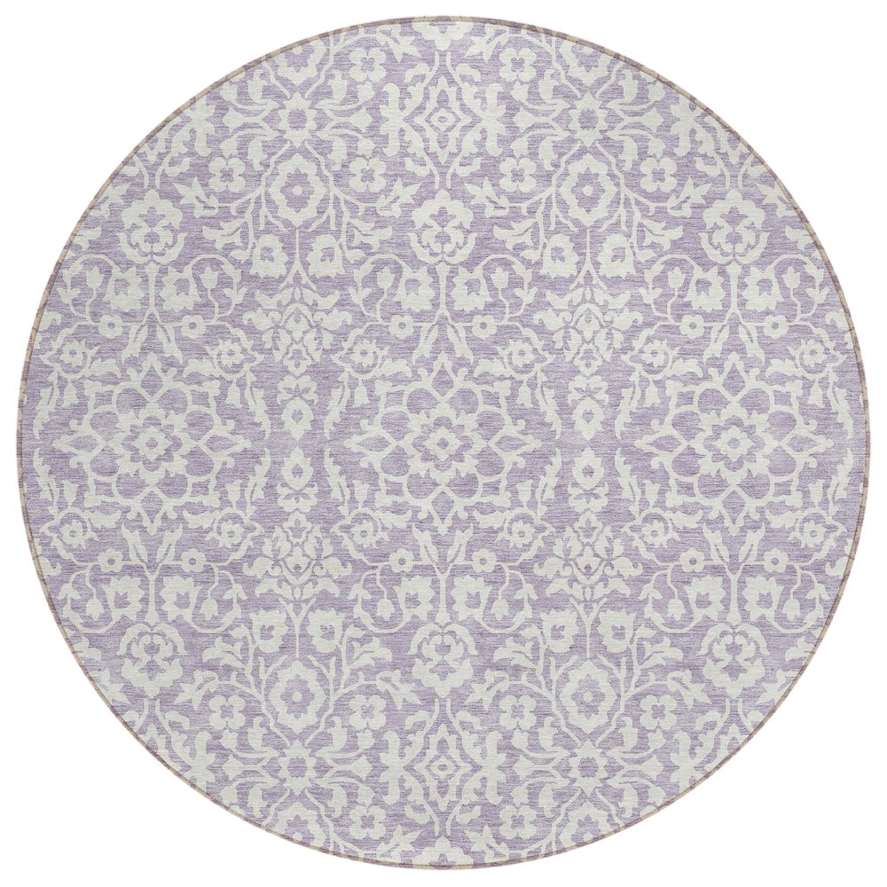 Chantille ACN920 Purple 8' x 8' Rug. Picture 1