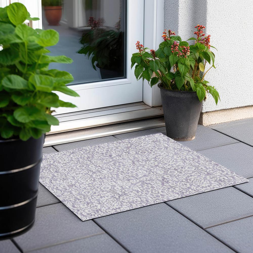 Chantille ACN920 Purple 1'8" x 2'6" Rug. Picture 6