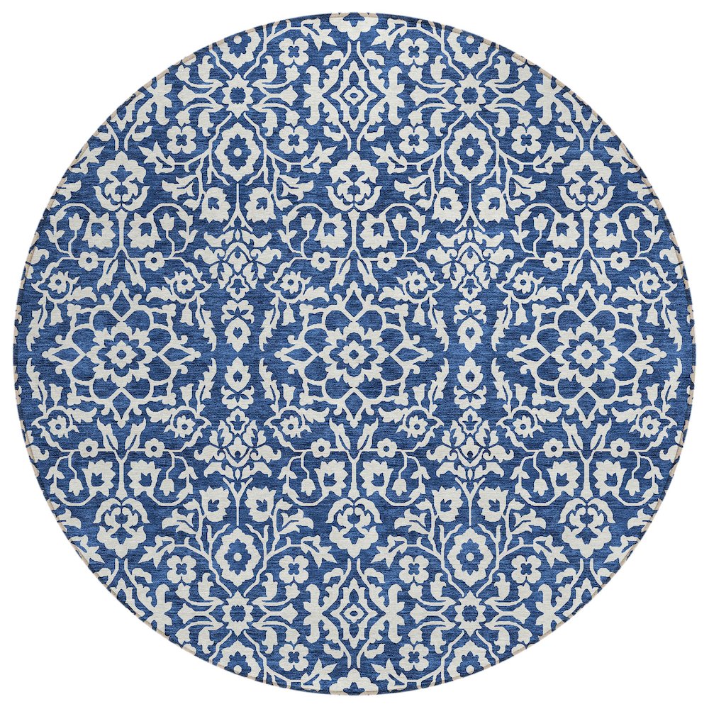 Chantille ACN920 Blue 8' x 8' Rug. Picture 1