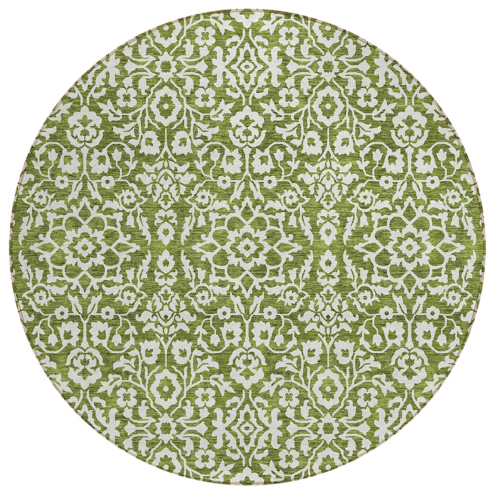 Chantille ACN920 Green 8' x 8' Rug. Picture 1