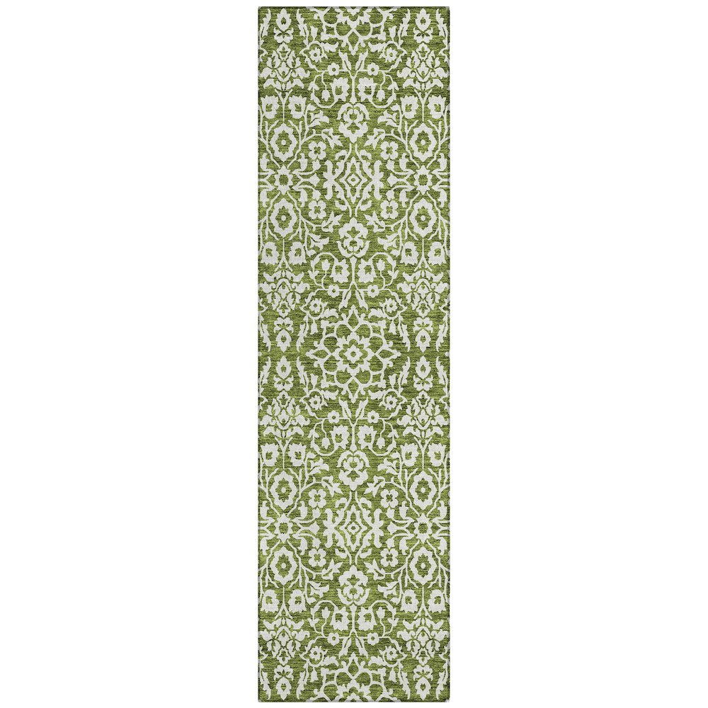 Chantille ACN920 Green 2'3" x 7'6" Rug. Picture 1