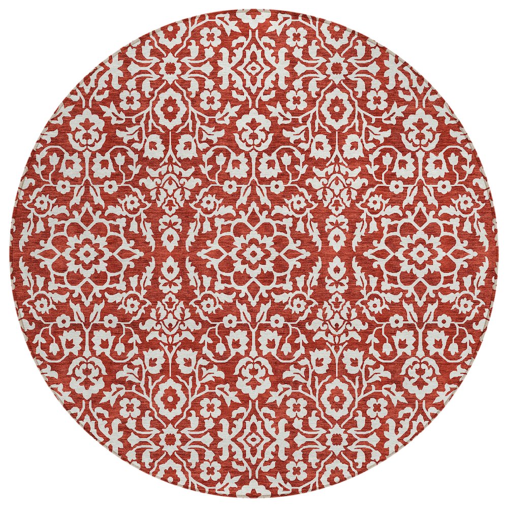 Chantille ACN920 Red 8' x 8' Rug. Picture 1