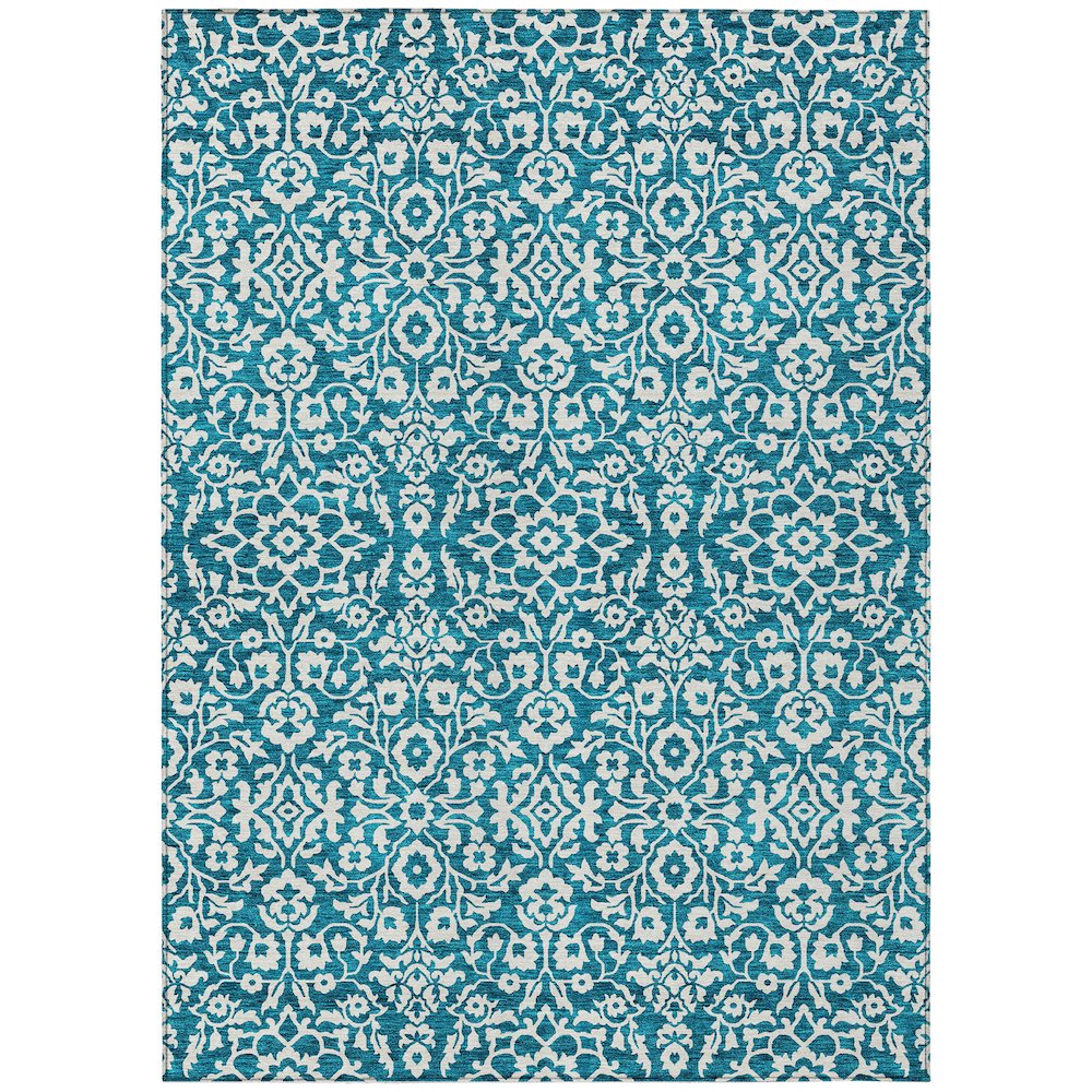Chantille ACN920 Teal 2'6" x 3'10" Rug. Picture 1