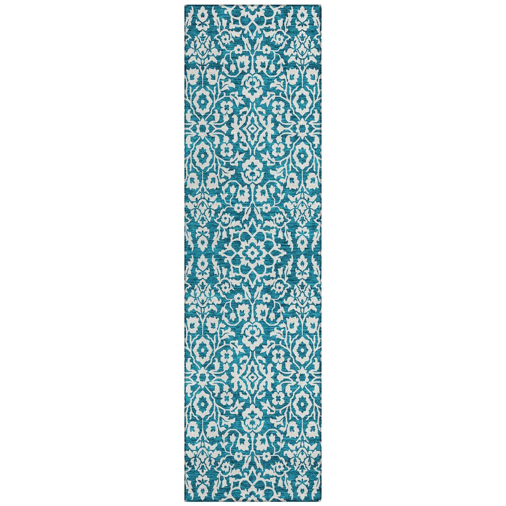 Chantille ACN920 Teal 2'3" x 7'6" Rug. Picture 1
