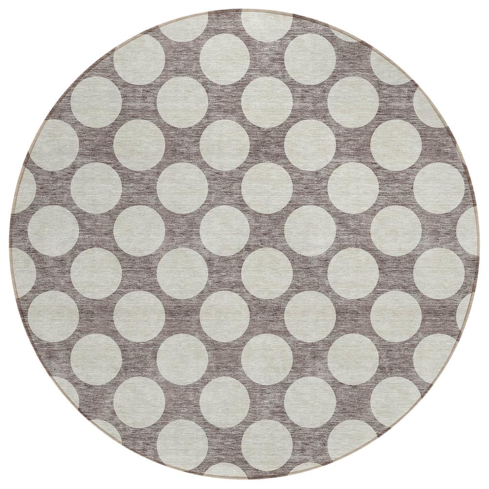 Chantille ACN921 Brown 8' x 8' Rug. Picture 1