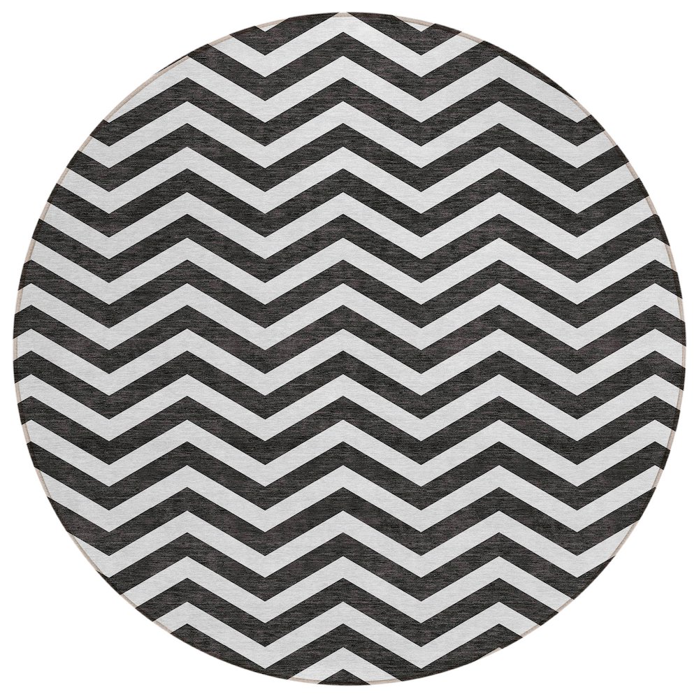 Chantille ACN922 Black 8' x 8' Rug. Picture 1