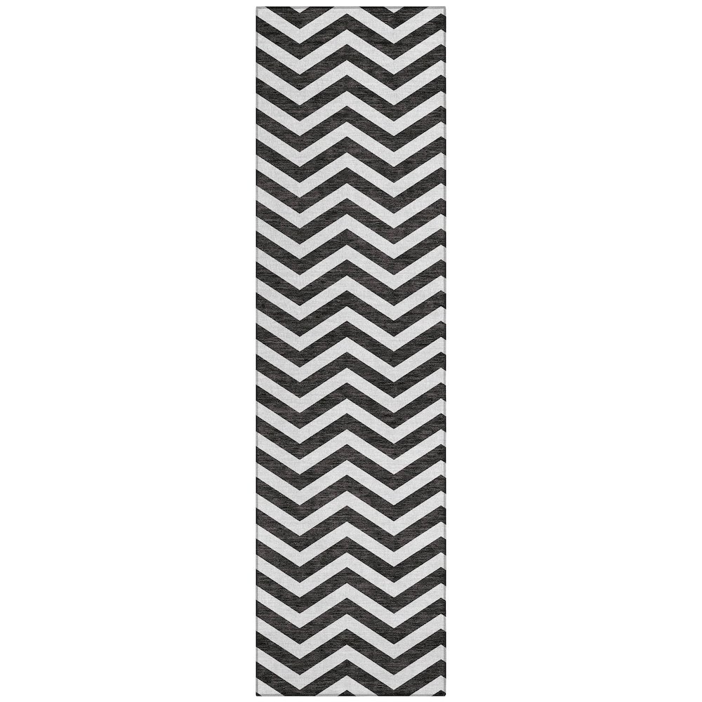 Chantille ACN922 Black 2'3" x 7'6" Rug. Picture 1