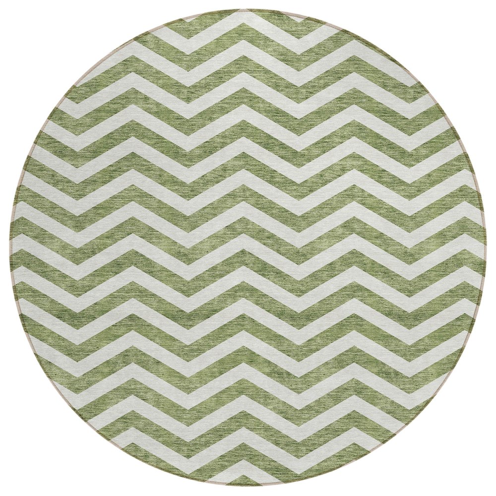 Chantille ACN922 Green 8' x 8' Rug. Picture 1