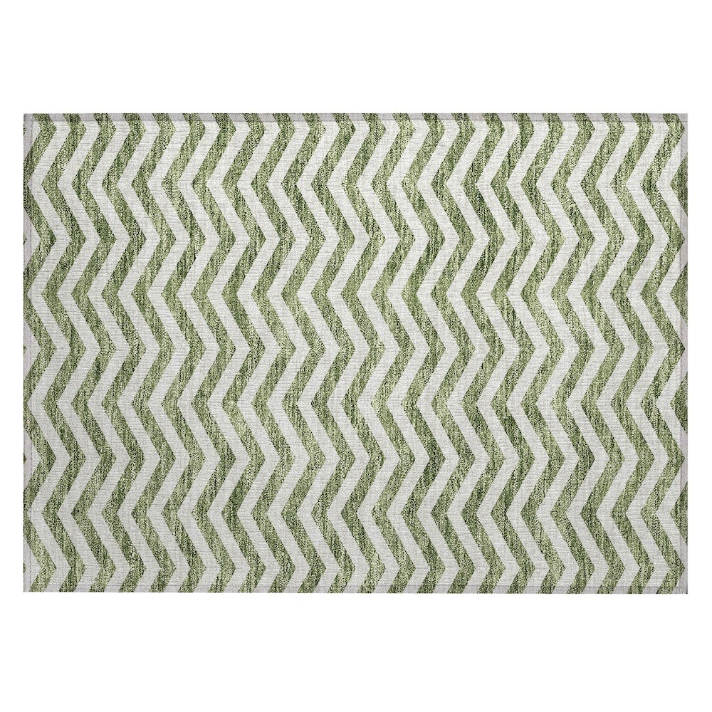 Chantille ACN922 Green 1'8" x 2'6" Rug. Picture 1