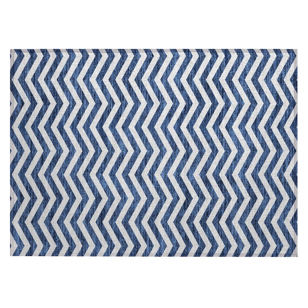 Chantille ACN922 Blue 1'8" x 2'6" Rug. Picture 1