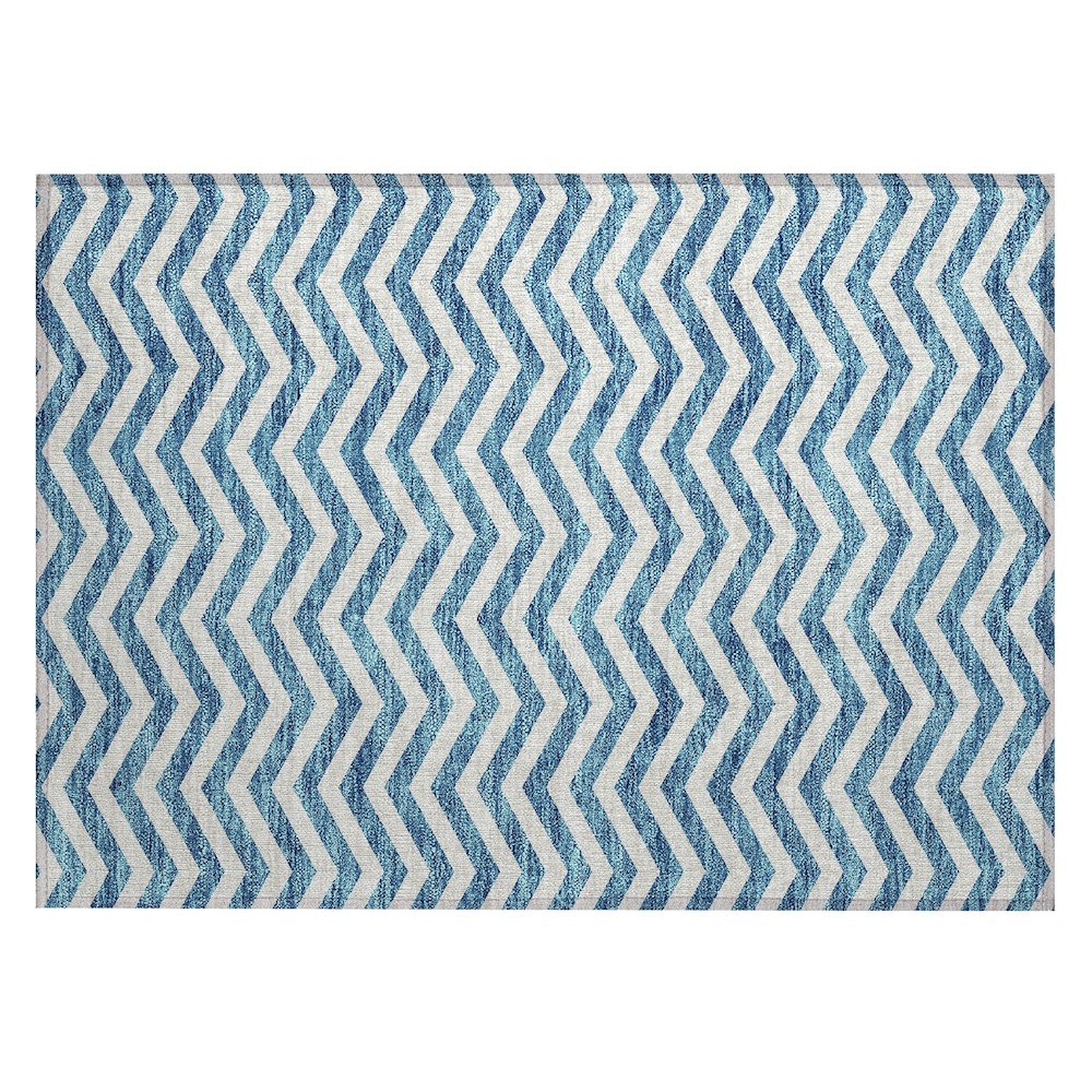 Chantille ACN922 Teal 1'8" x 2'6" Rug. Picture 1