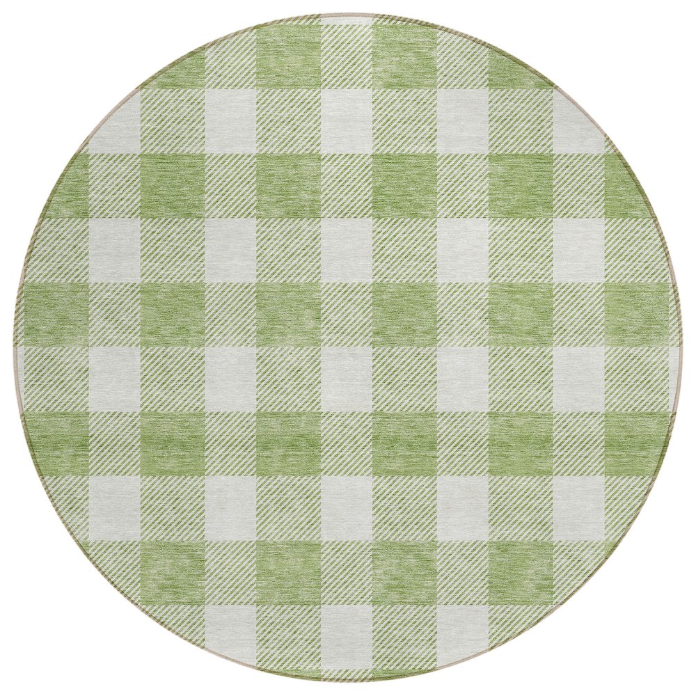 Chantille ACN923 Green 8' x 8' Rug. Picture 1