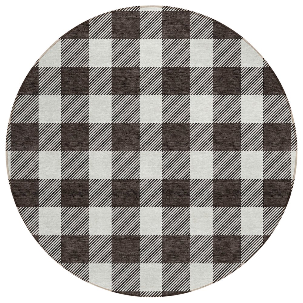 Chantille ACN923 Black 8' x 8' Rug. Picture 1