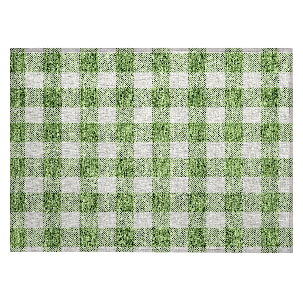 Chantille ACN923 Green 1'8" x 2'6" Rug. Picture 1