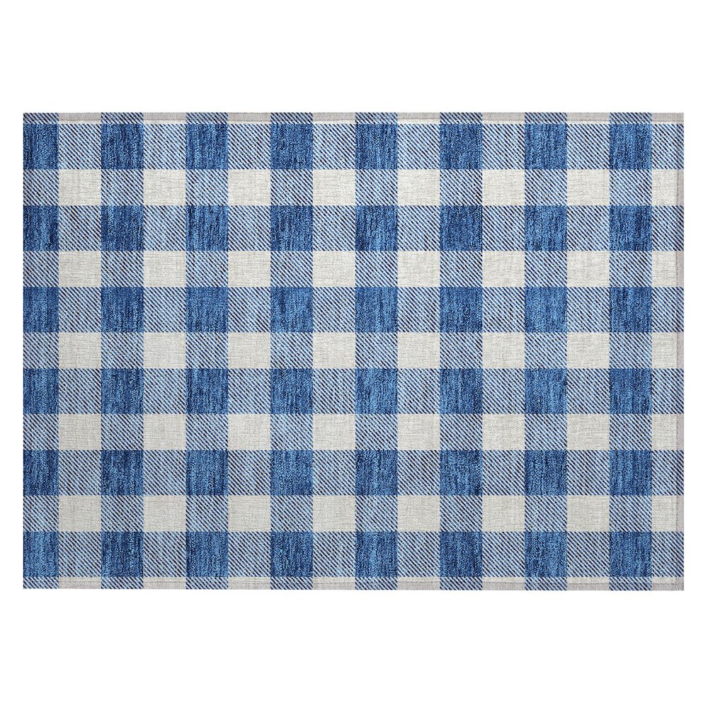 Chantille ACN923 Blue 1'8" x 2'6" Rug. Picture 1