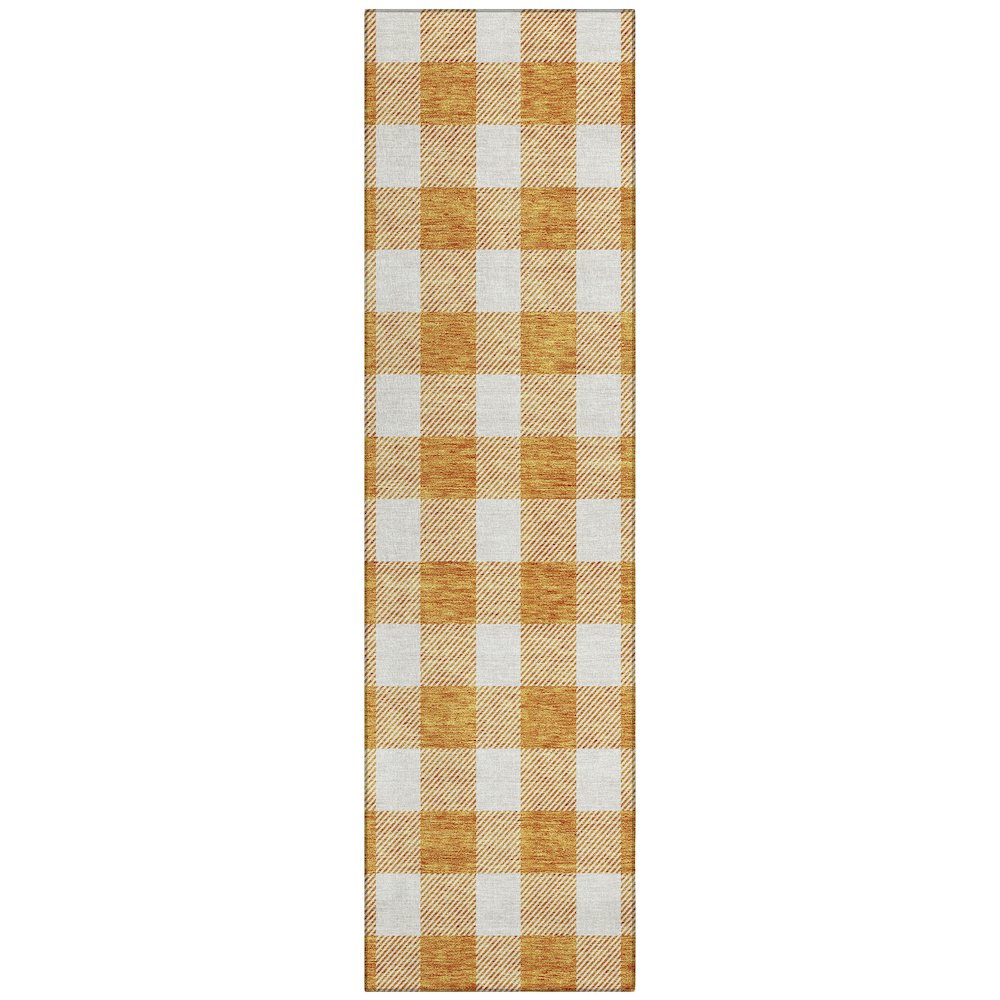 Chantille ACN923 Orange 2'3" x 7'6" Rug. Picture 1