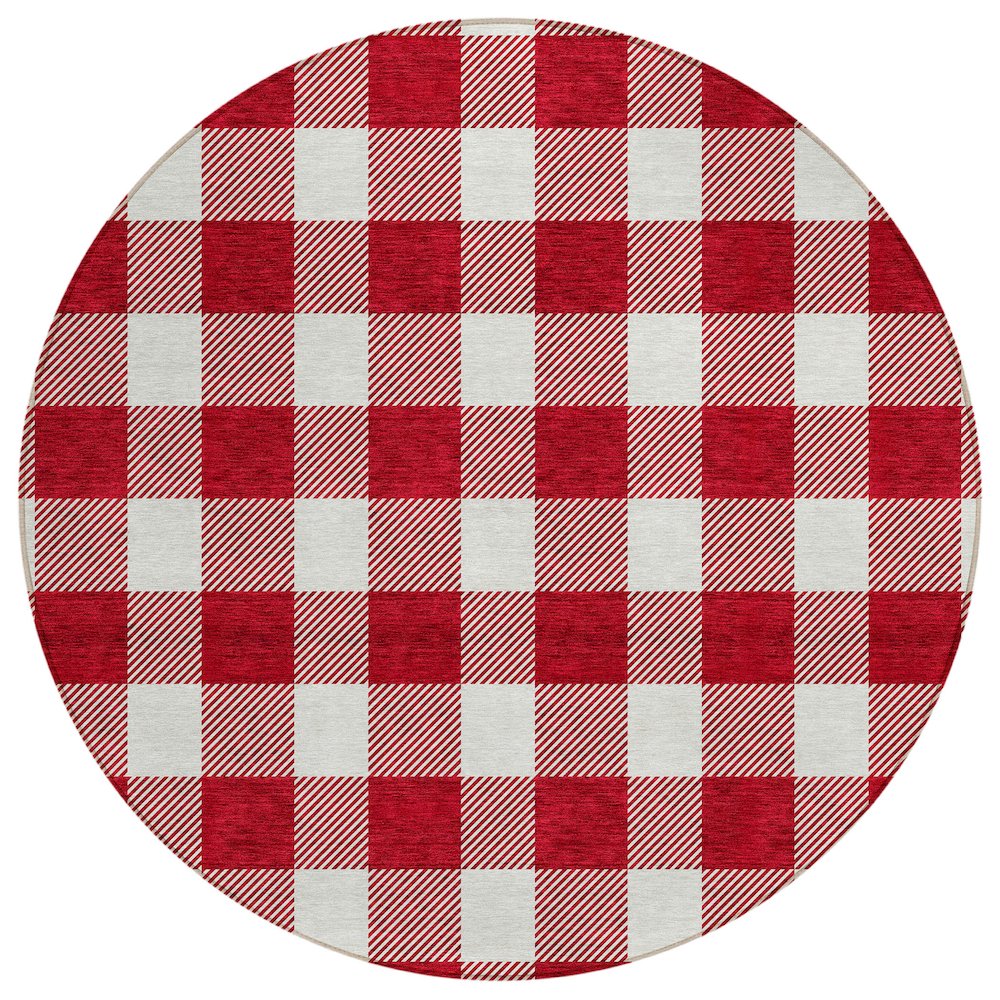 Chantille ACN923 Red 8' x 8' Rug. Picture 1