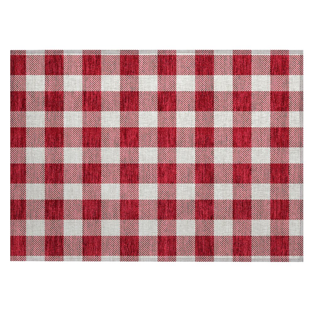 Chantille ACN923 Red 1'8" x 2'6" Rug. Picture 1