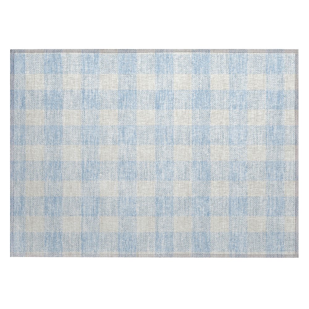 Chantille ACN923 Blue 1'8" x 2'6" Rug. Picture 1