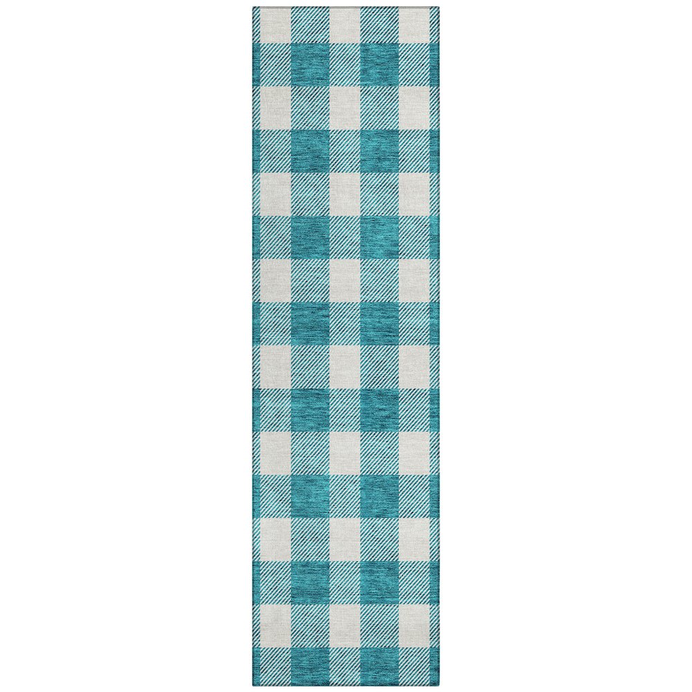 Chantille ACN923 Teal 2'3" x 7'6" Rug. Picture 1