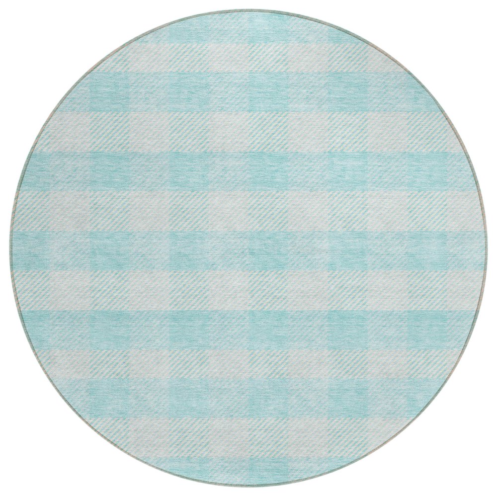 Chantille ACN924 Teal 8' x 8' Rug. Picture 1