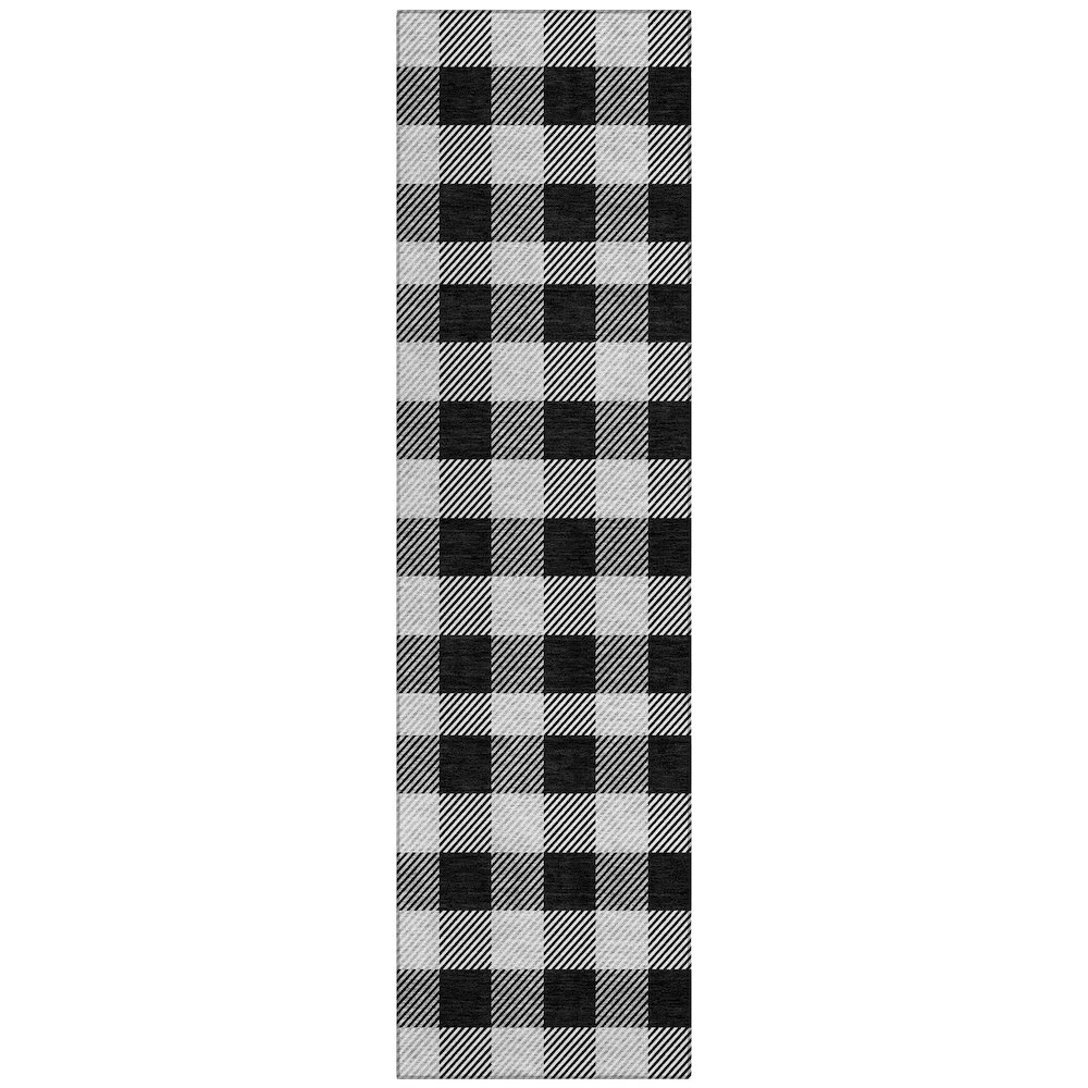 Chantille ACN924 Black 2'3" x 7'6" Rug. Picture 1