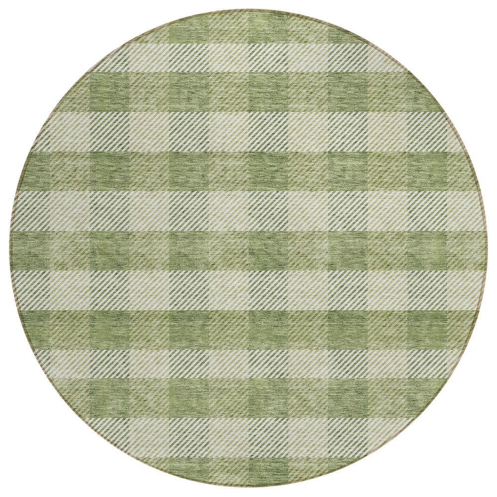 Chantille ACN924 Green 8' x 8' Rug. Picture 1