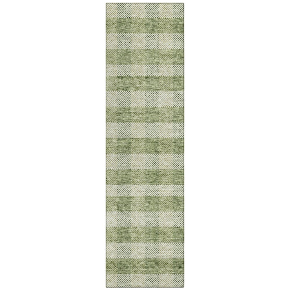 Chantille ACN924 Green 2'3" x 7'6" Rug. Picture 1