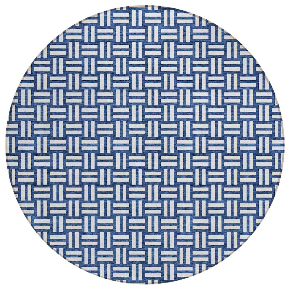 Chantille ACN925 Blue 8' x 8' Rug. Picture 1