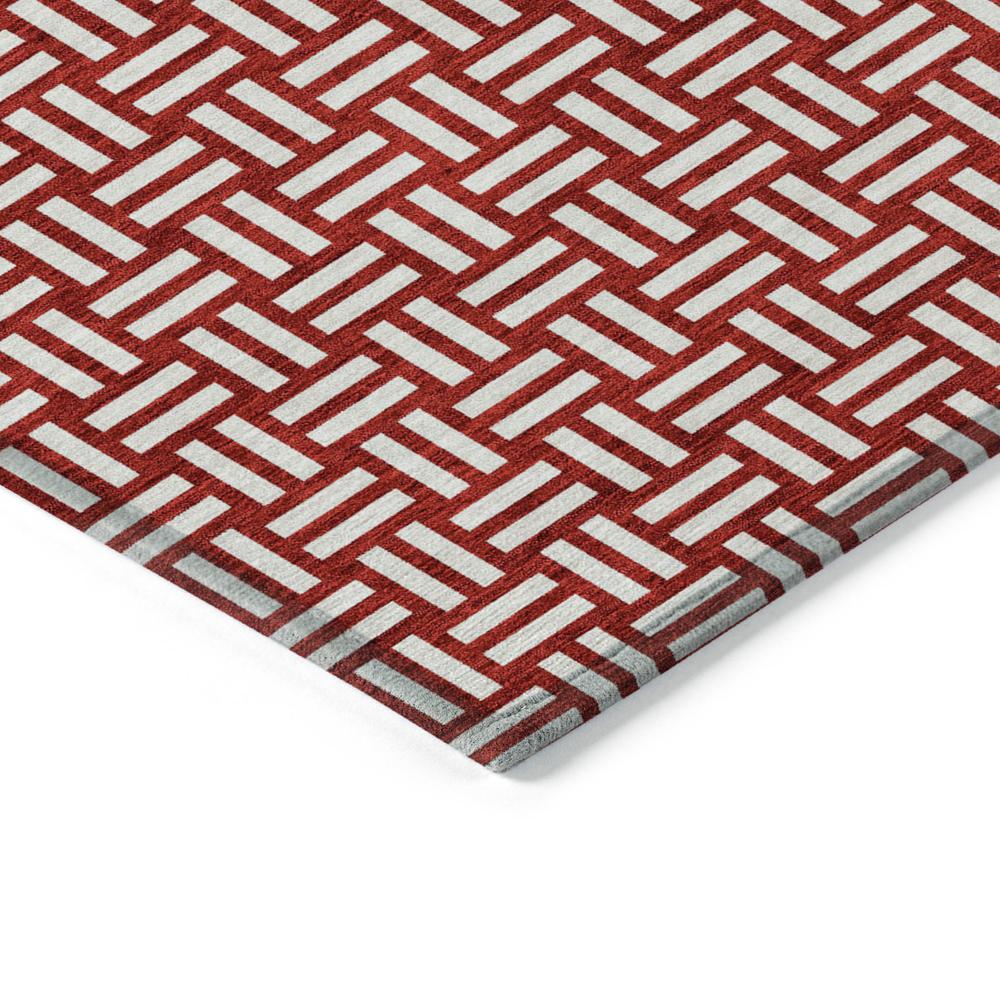 Chantille ACN925 Red 1'8" x 2'6" Rug. Picture 3