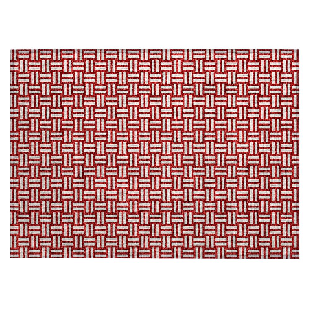 Chantille ACN925 Red 1'8" x 2'6" Rug. Picture 1