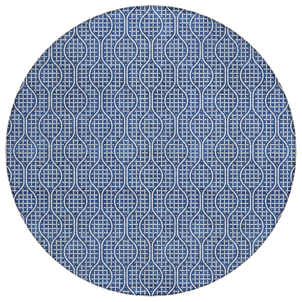 Chantille ACN926 Blue 8' x 8' Rug. Picture 1
