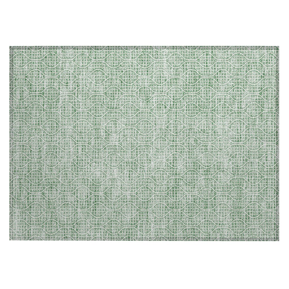 Chantille ACN926 Green 1'8" x 2'6" Rug. Picture 1
