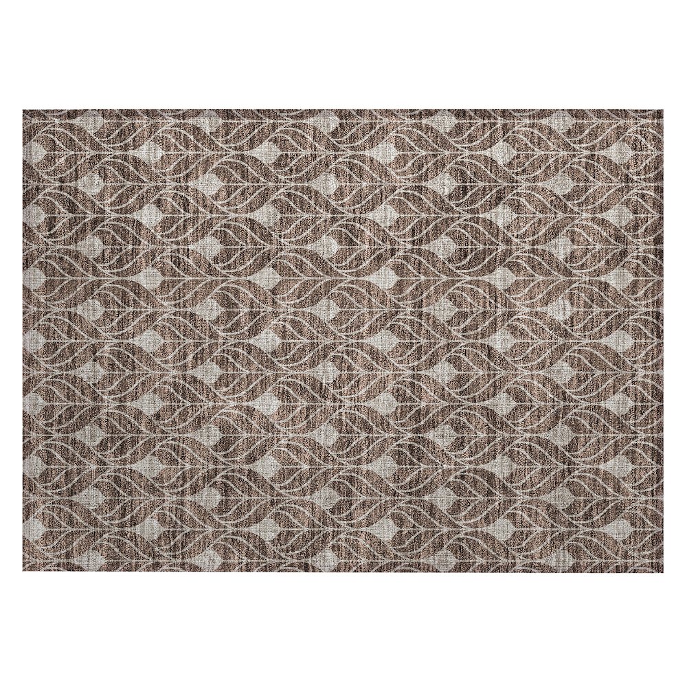 Chantille ACN927 Brown 1'8" x 2'6" Rug. Picture 1