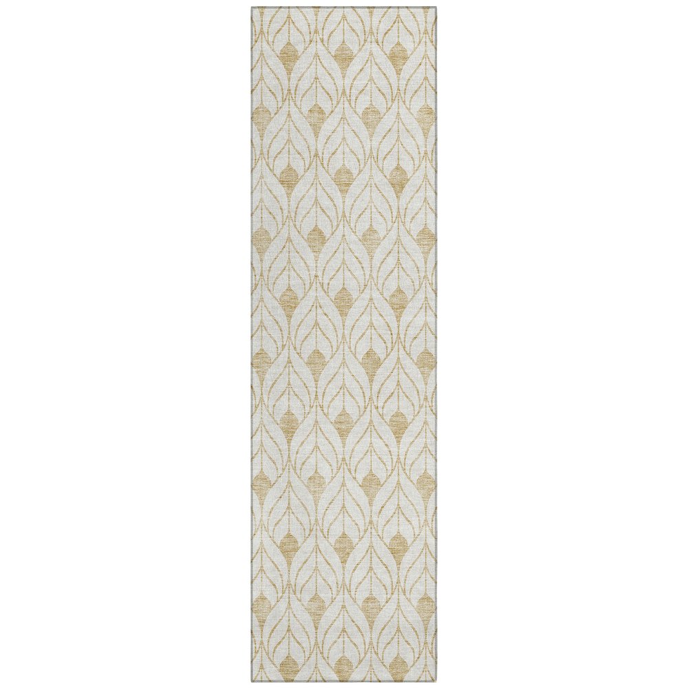 Chantille ACN927 Gold 2'3" x 7'6" Rug. Picture 1