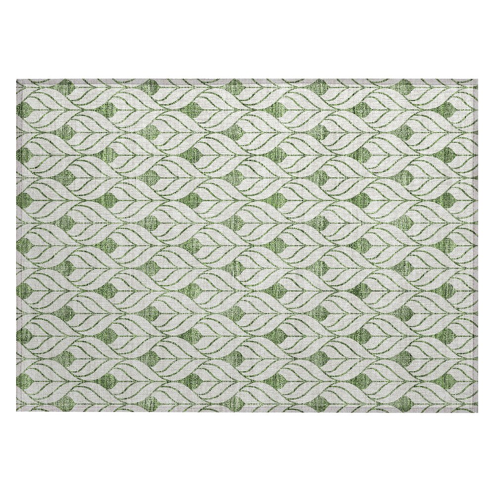 Chantille ACN927 Green 1'8" x 2'6" Rug. Picture 1