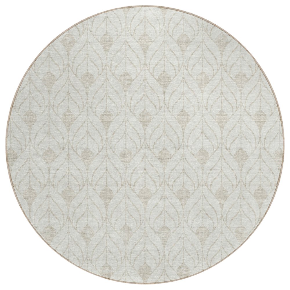 Chantille ACN927 Ivory 8' x 8' Rug. Picture 1