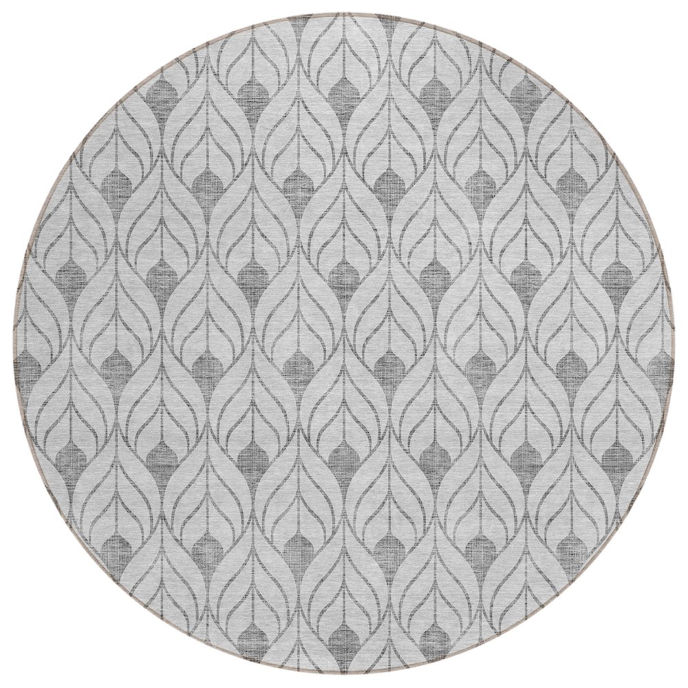 Chantille ACN927 Gray 8' x 8' Rug. Picture 1
