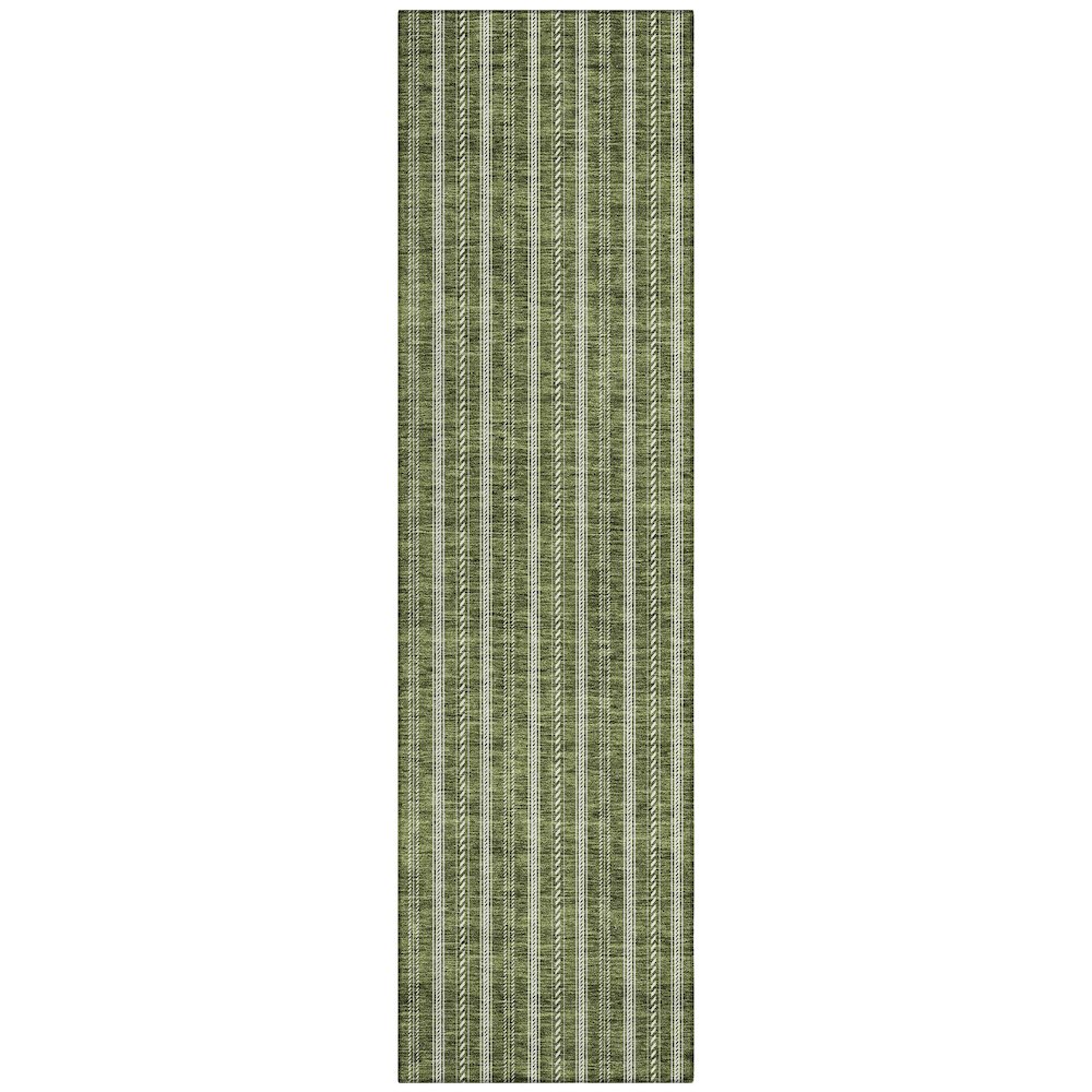 Chantille ACN929 Green 2'3" x 7'6" Rug. Picture 1