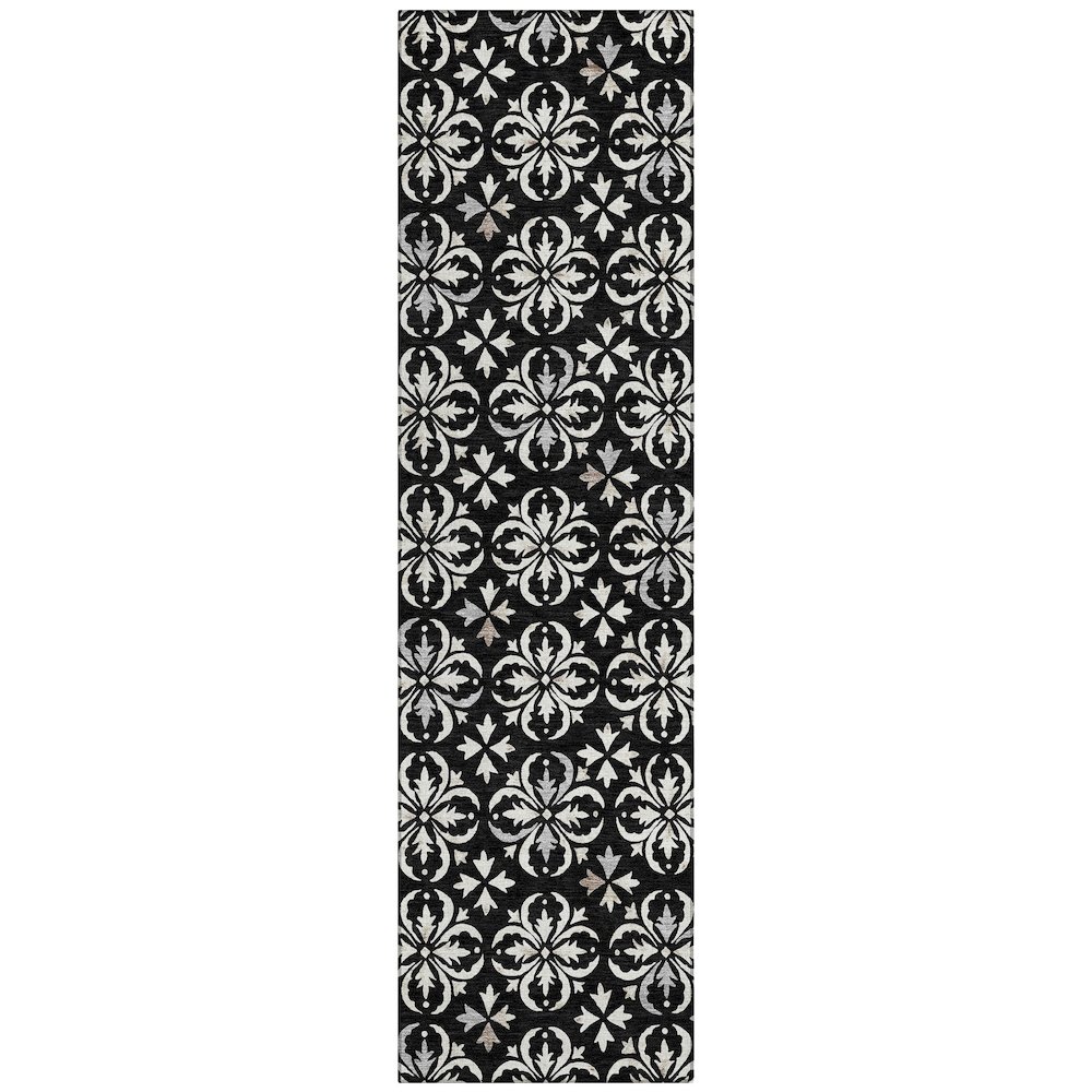 Chantille ACN930 Black 2'3" x 7'6" Rug. Picture 1