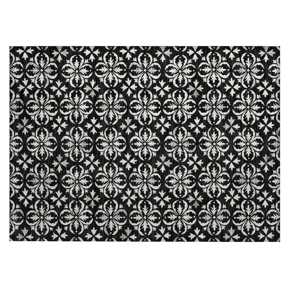Chantille ACN930 Black 1'8" x 2'6" Rug. Picture 1
