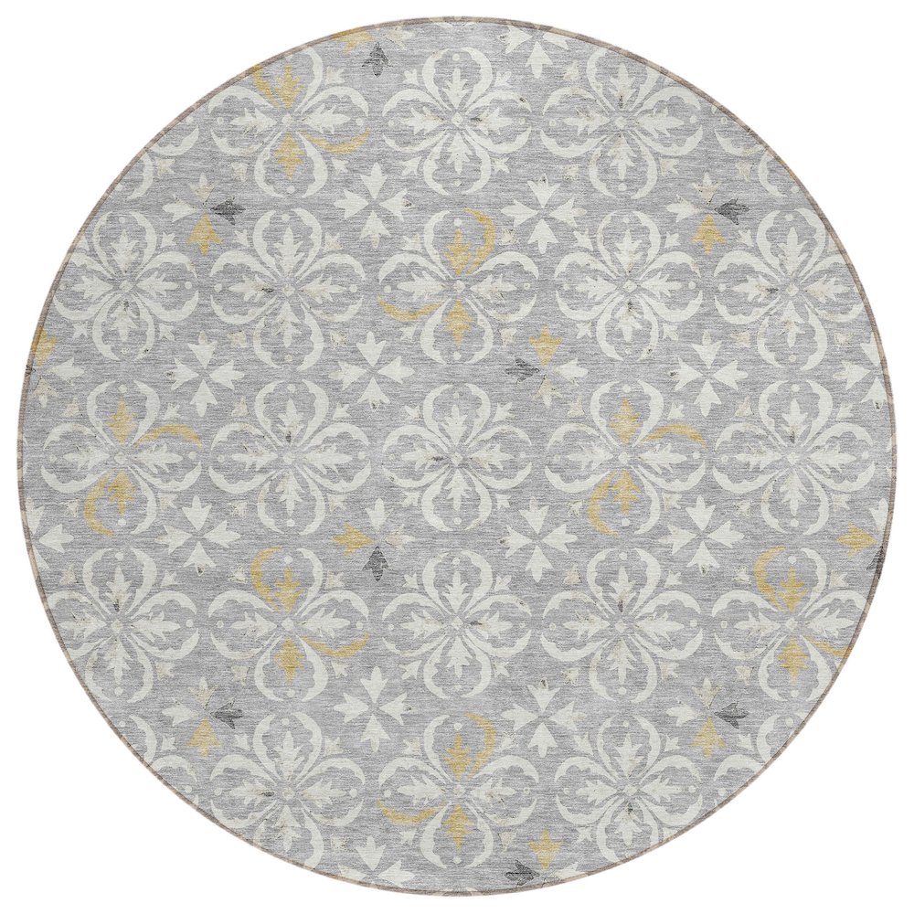 Chantille ACN930 Gray 8' x 8' Rug. Picture 1