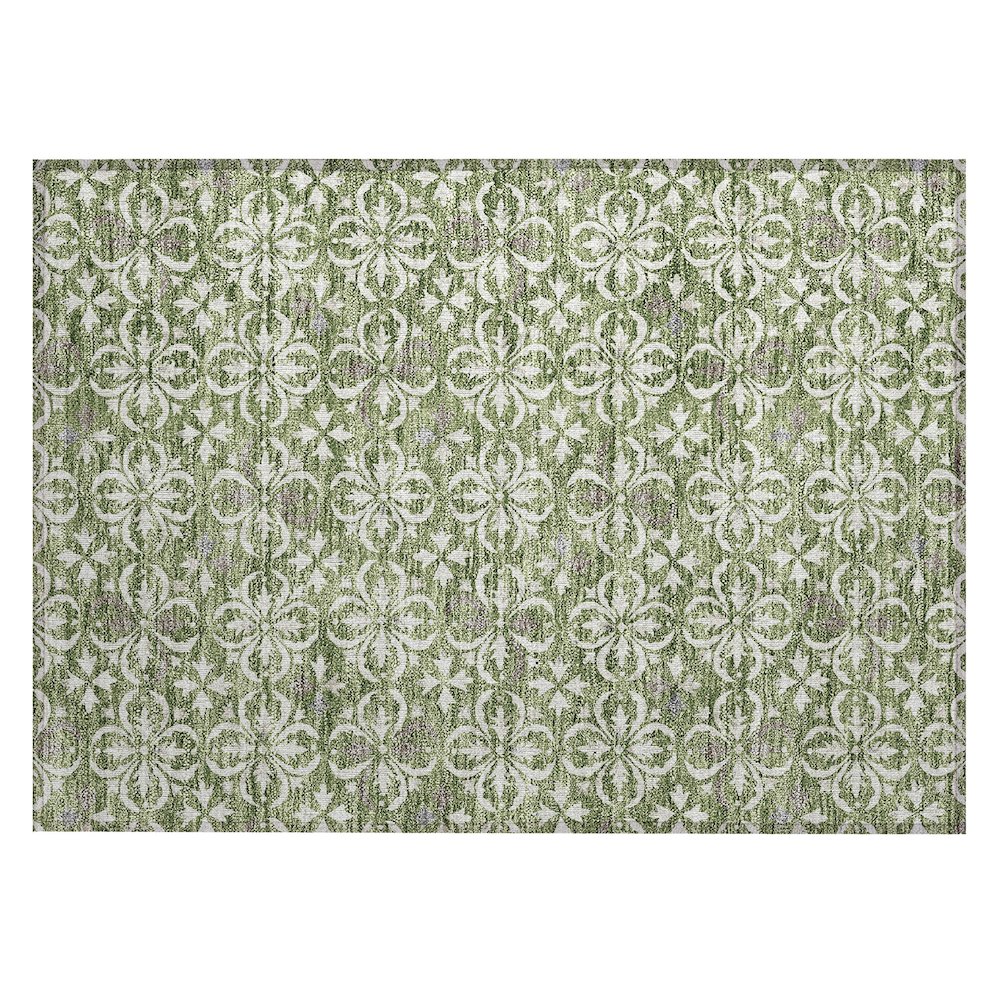 Chantille ACN930 Green 1'8" x 2'6" Rug. Picture 1